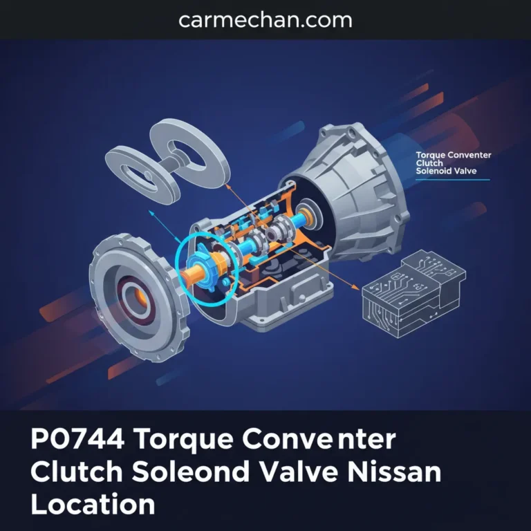 P0744 Torque Converter Clutch Solenoid Valve Nissan: Identifying Location For Effective Diagnosis And Repair