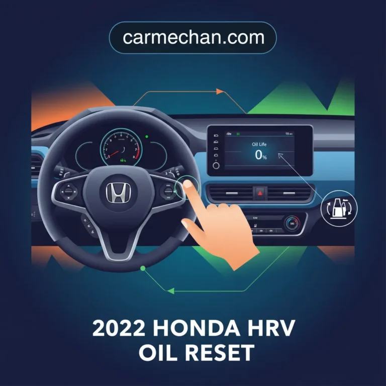 2022 Honda Hr-V Oil Life Reset Procedure Guide