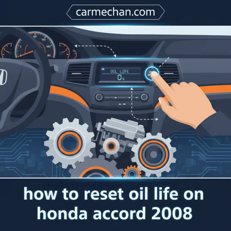 Resetting Oil Life On A Honda Accord 2008: A Step-By-Step Guide