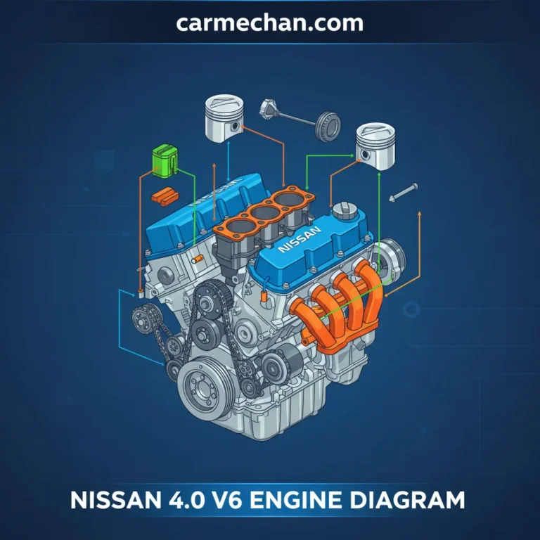 Nissan 4.0 V6 Engine Diagram: In-Depth Component Identification And Functionality