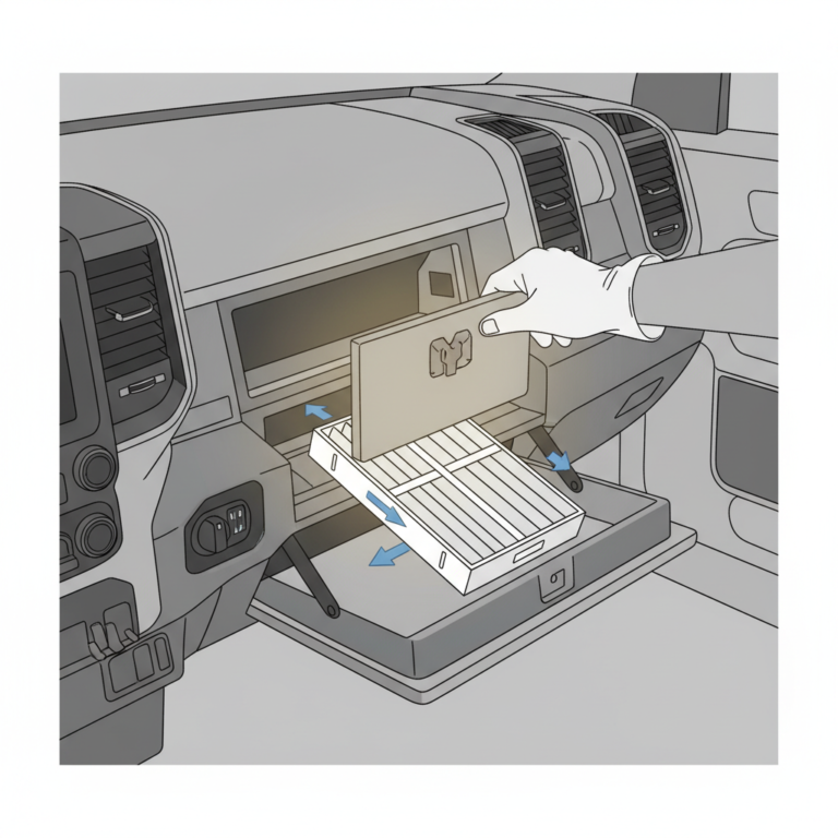 2021 Ram 2500 Cabin Air Filter Location: The Complete Replacement Guide