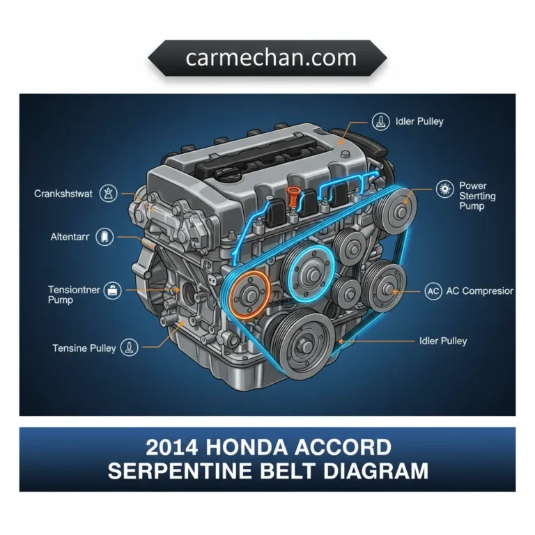 2014 Honda Accord Serpentine Belt Diagram: Essential Installation And Replacement Guide