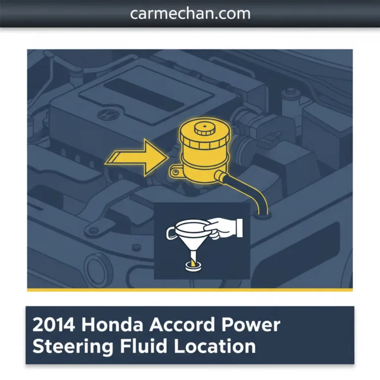 2014 Honda Accord Power Steering Fluid Location: Reservoir Identification And Maintenance