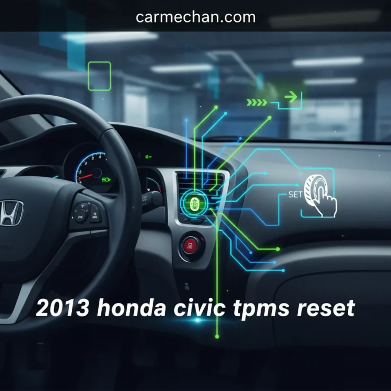 2013 Honda Civic Tpms Reset: A Precise Guide To Restoring Tire Pressure Monitoring