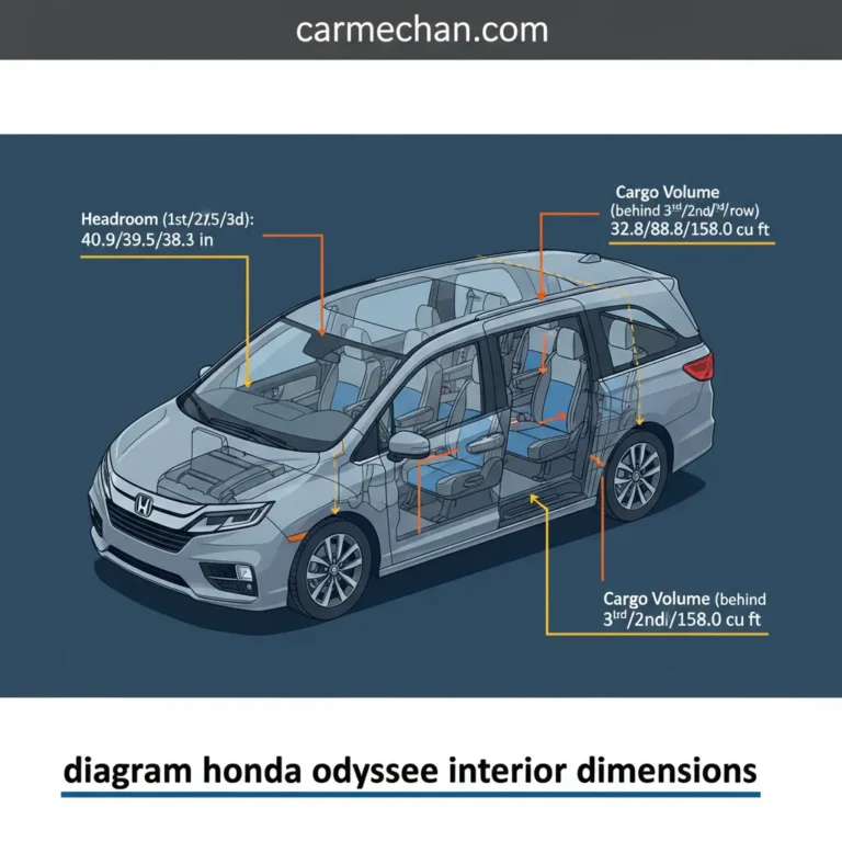 Diagram Honda Odyssey Interior Dimensions: Complete Guide