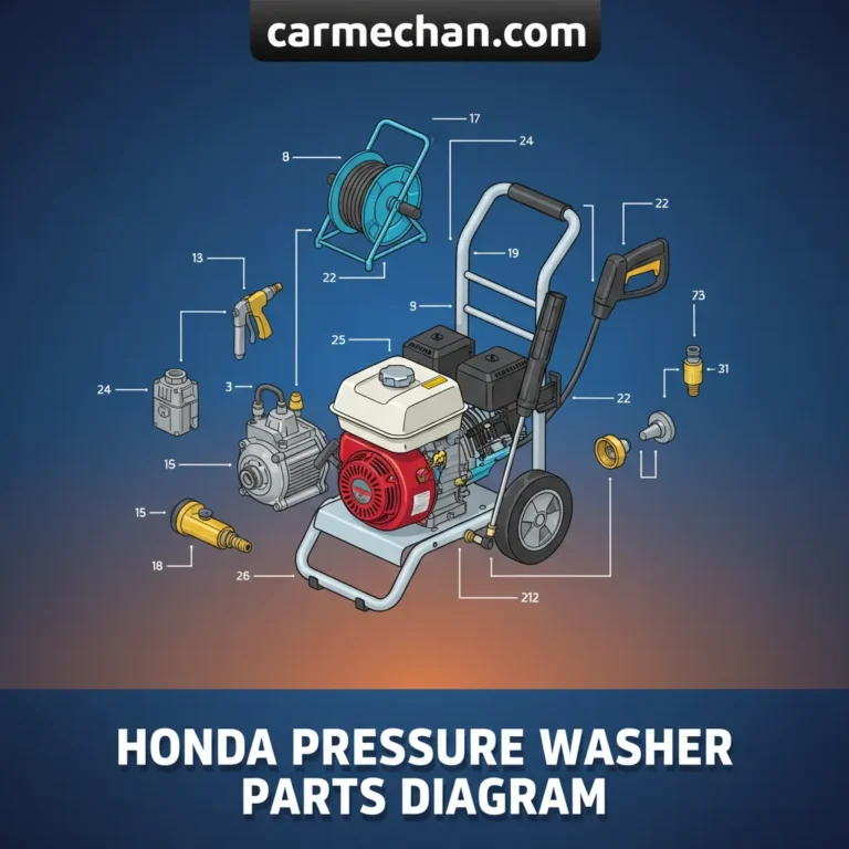 Honda Pressure Washer Parts Diagram: Locating, Identifying, And Sourcing Components