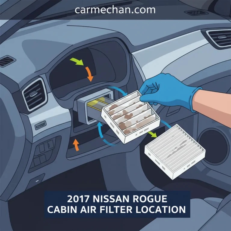 2017 Nissan Rogue Cabin Air Filter Location: A Detailed Access And Replacement Guide