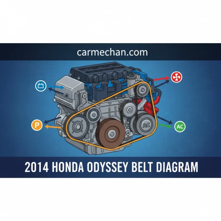 2014 Honda Odyssey Belt Diagram: A Professional Guide To Serpentine Belt Routing