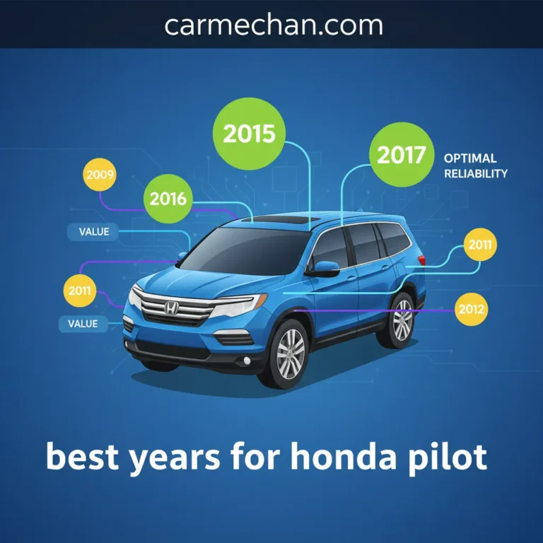 Best Years For Honda Pilot: Ranked For Optimal Reliability And Value