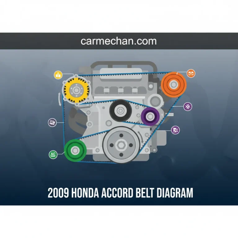 2009 Honda Accord Belt Diagram: Serpentine And Accessory Drive Systems