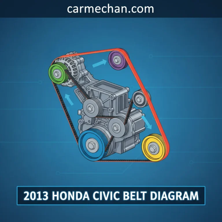 2013 Honda Civic Belt Diagram: Serpentine System Overview And Maintenance