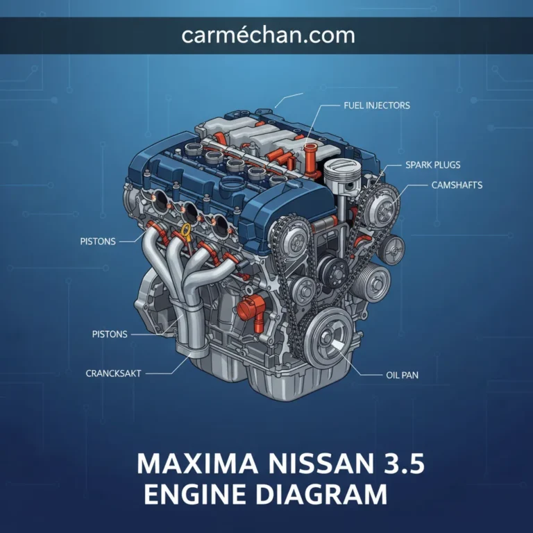 Maxima Nissan 3.5 Engine Diagram: Component Identification And Functional Overview