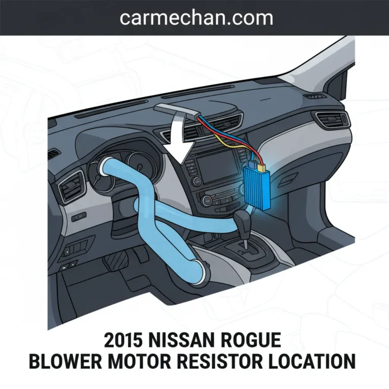 2015 Nissan Rogue Blower Motor Resistor Location: A Guide To Component Access