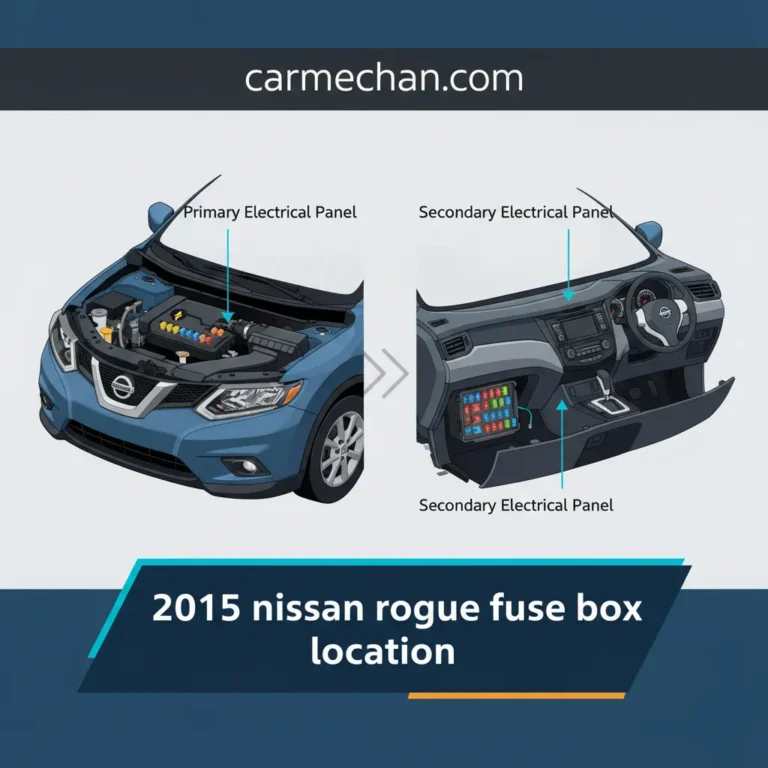 2015 Nissan Rogue Fuse Box Location: Accessing Primary And Secondary Electrical Panels