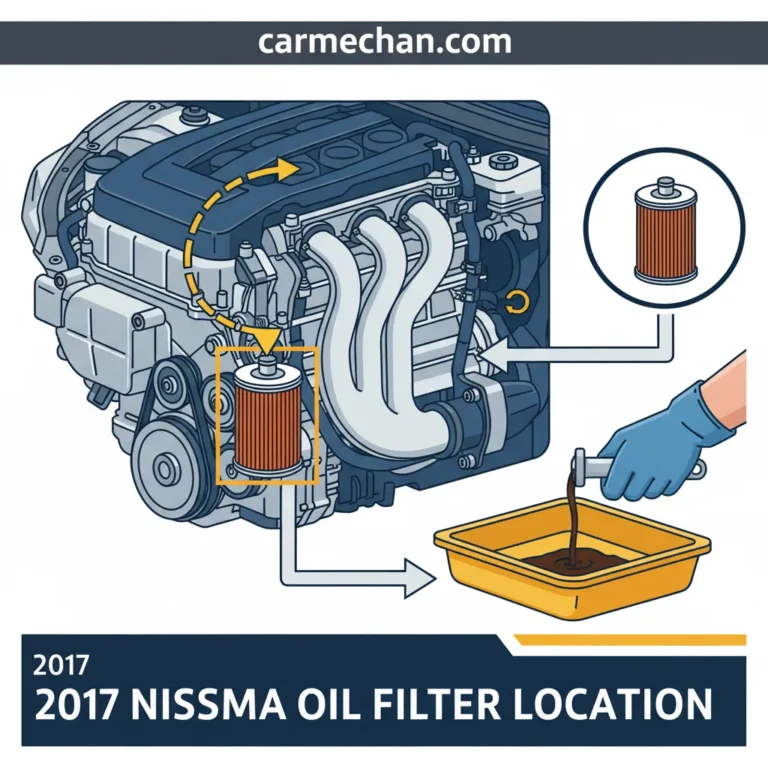 2017 Nissan Altima Oil Filter Location Guide And Maintenance