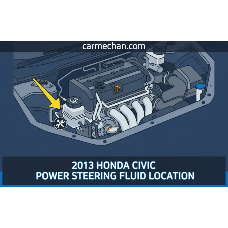 2013 Honda Civic Power Steering Fluid Location: Identifying & Servicing Your System