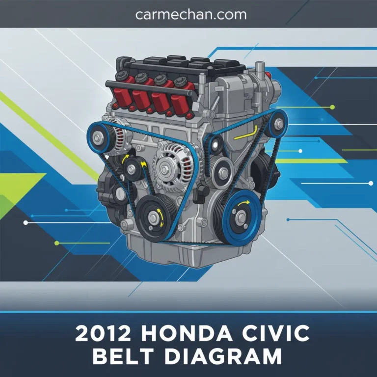 2012 Honda Civic Belt Diagram: Serpentine Belt Routing And Maintenance Guide