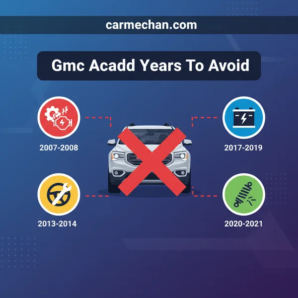GMC Acadia Years to Avoid: Reliability Issues & Best Alternatives