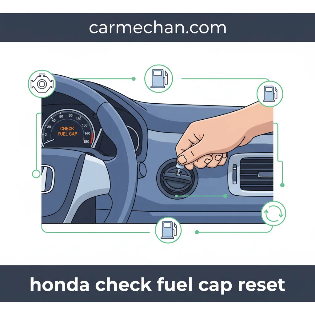 honda check fuel cap reset