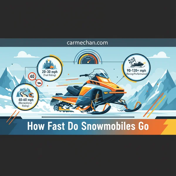 How Fast Do Snowmobiles Go? Speeds by Type & Factors
