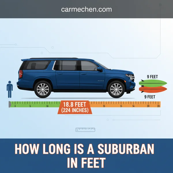 How Long Is a Chevrolet Suburban? Length in Feet & Inches 2026
