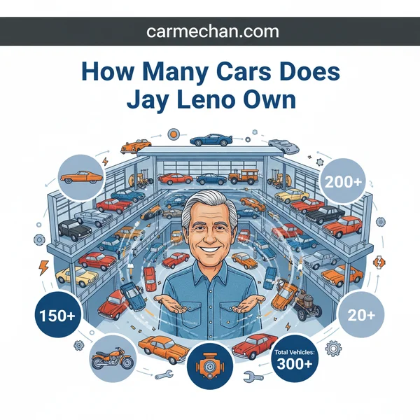 Jay Leno’s Garage: How Many Cars & Motorcycles Does He Own?