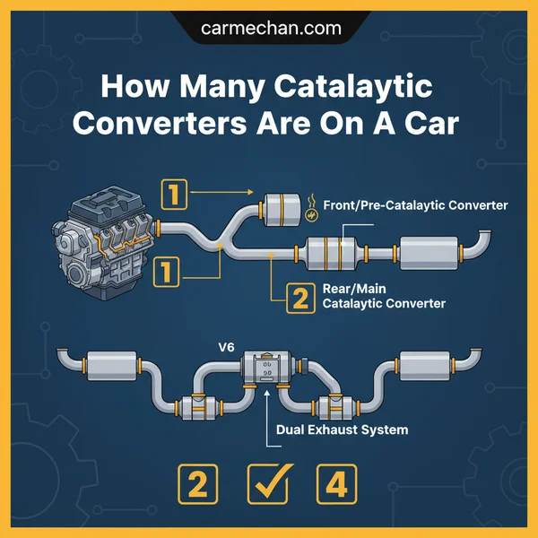 How Many Catalytic Converters Are On a Car? Find Out Now