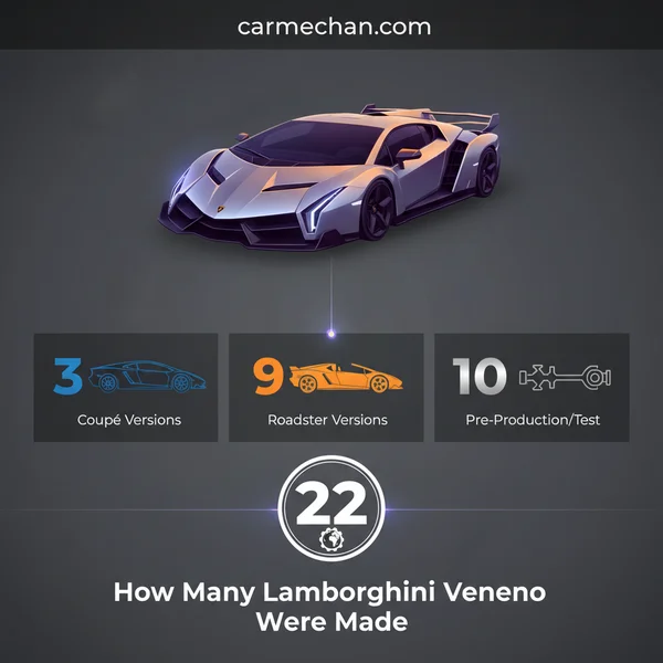 Lamborghini Veneno Production Numbers: Total Units Revealed