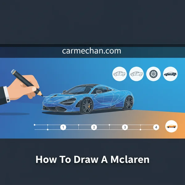 How to Draw a McLaren: Master Its Sleek Supercar Design