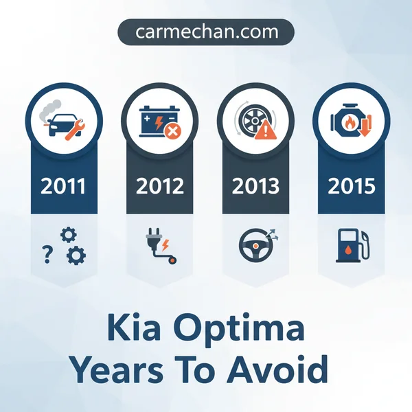 Kia Optima Years to Avoid: Engine & Transmission Warnings
