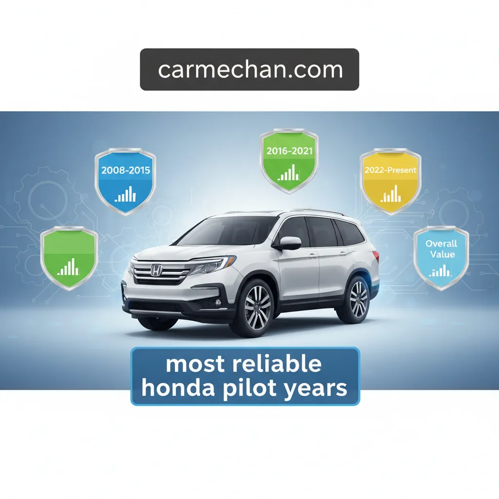 most reliable honda pilot years