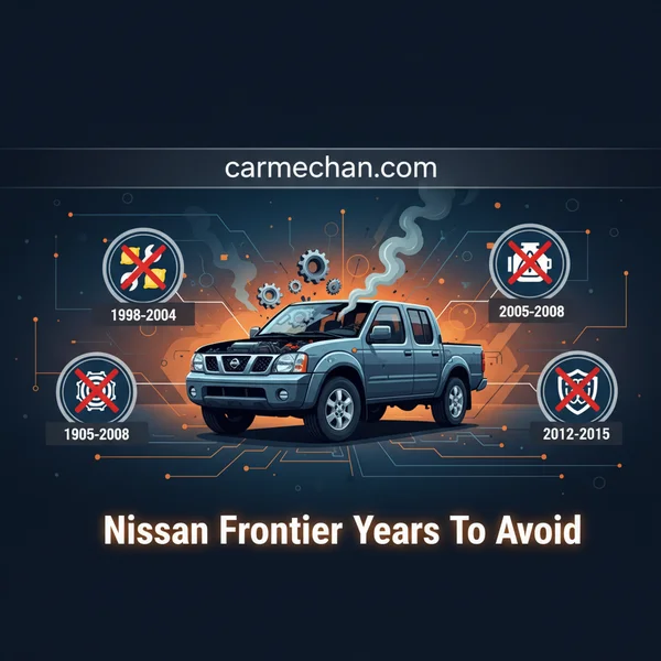Nissan Frontier Years to Avoid: Spotting Reliability Issues