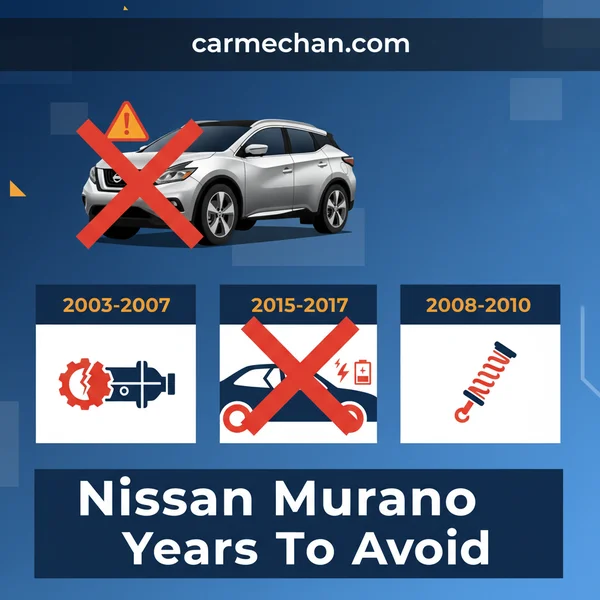 Nissan Murano Years to Avoid: Your Guide to Reliability