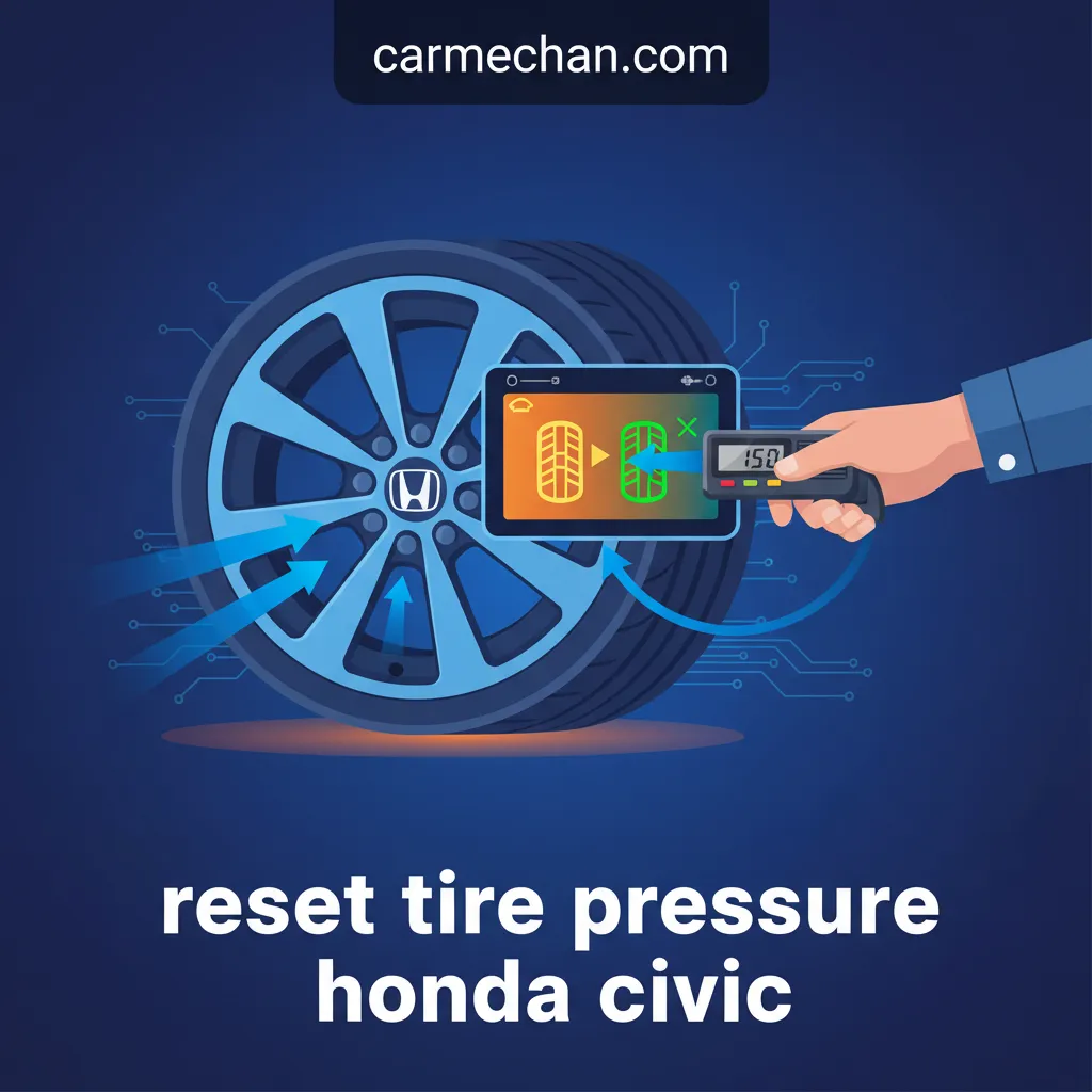 reset tire pressure honda civic