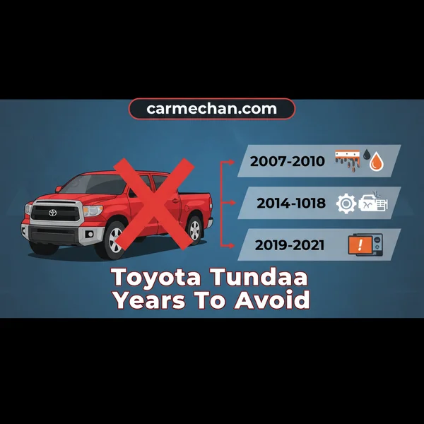 Toyota Tundra Years to Avoid: Problematic Models & Issues
