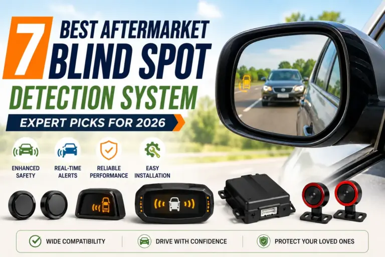 Seven best aftermarket blind spot detection systems for 2026 with mirror alerts and sensor kits