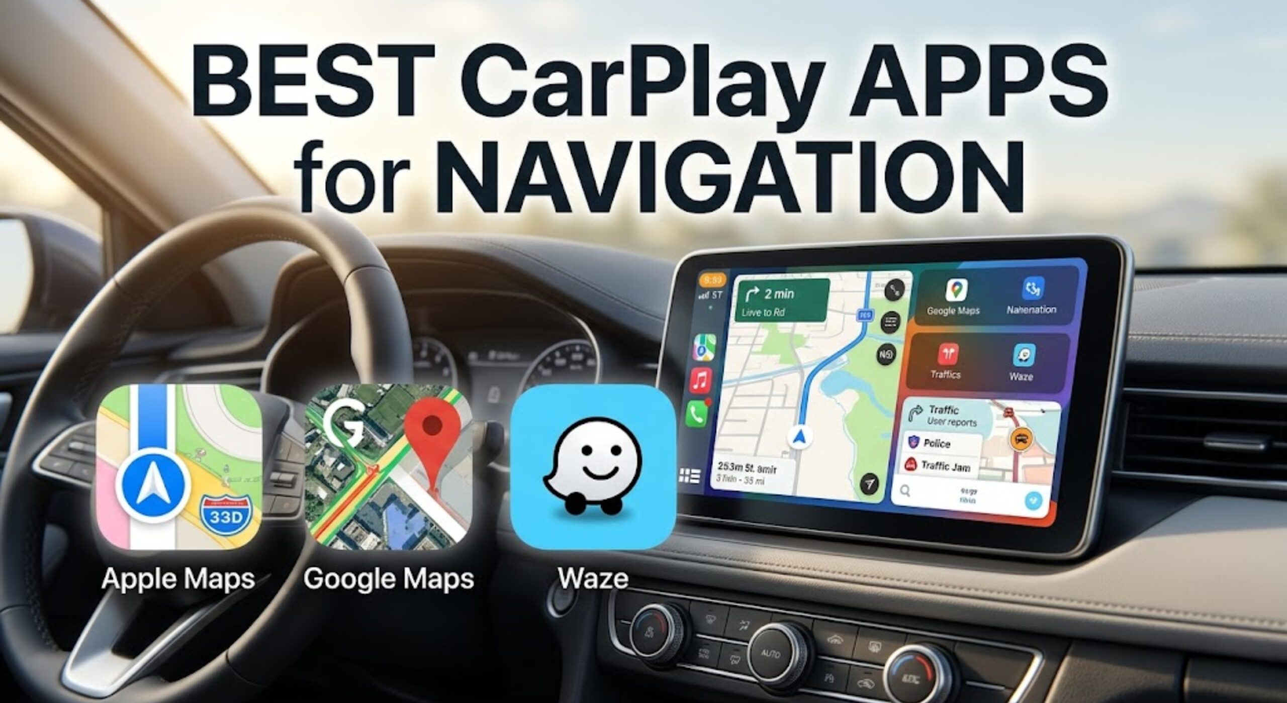 Best CarPlay Apps for Navigation