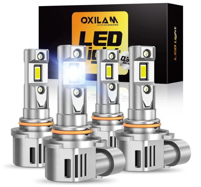 OXILAM Upgraded 9005/9006 1100% LED on Amazon