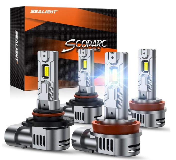 SEALIGHT S2S 2024 9005/H11 LED Combo Bulbs