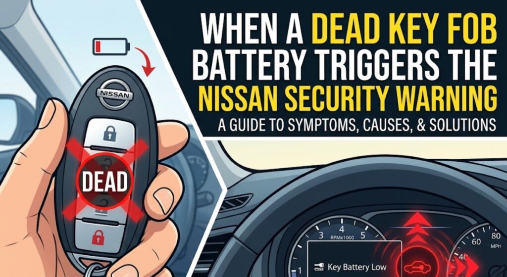 When a Dead Key Fob Battery
