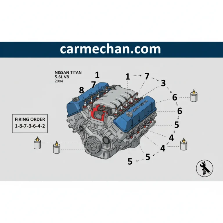 2004 Nissan Titan 5.6 Firing Order: Guide for Mechanics 2026