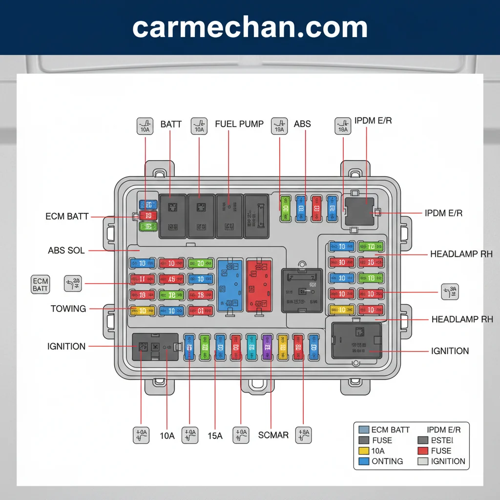 2005 Nissan Titan Fuse Box Diagram Ultimate Visual Guide
