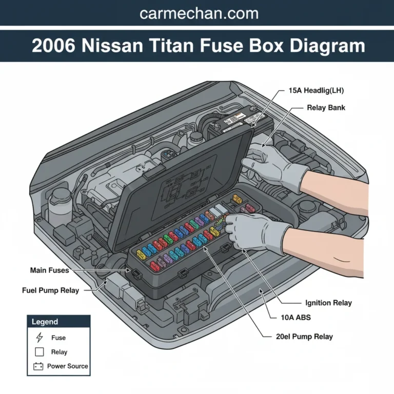 2006 Nissan Titan Fuse Box Diagram: Locations and Solutions Guide 2026