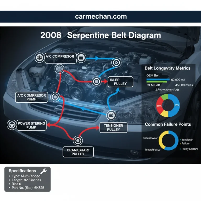 2008 Nissan Altima Serpentine Belt Diagram: Real Experience Guide 2026