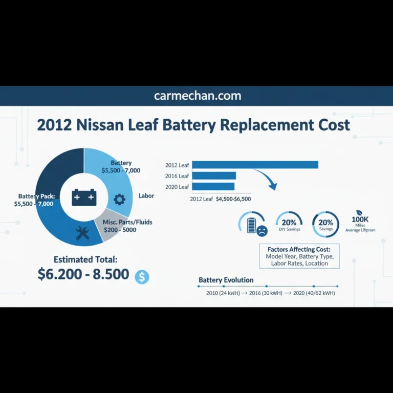 2012 Nissan Leaf Battery Replacement Cost Our Real Experience