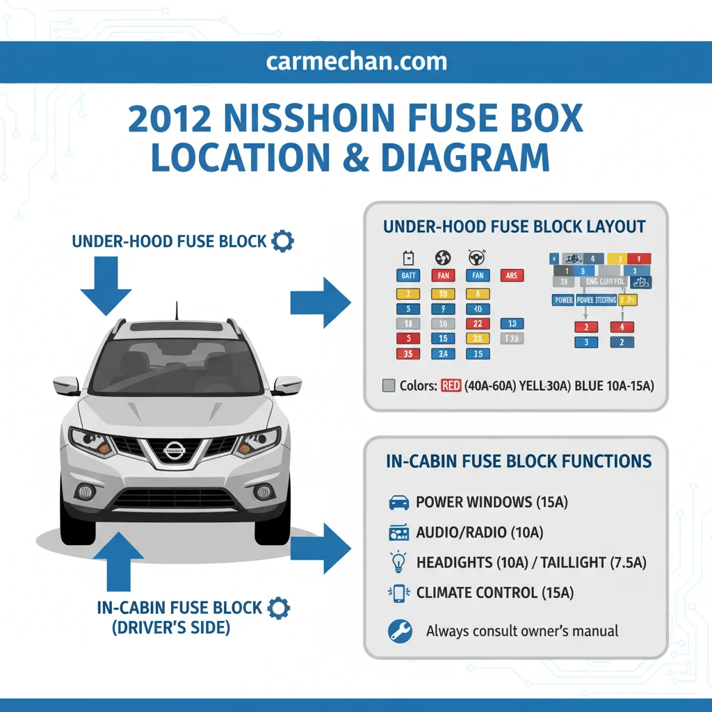 2012 nissan rogue fuse box location data visualization chart
