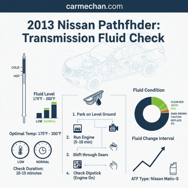 2013 Nissan Pathfinder Transmission Fluid Check: Real Experience 2026