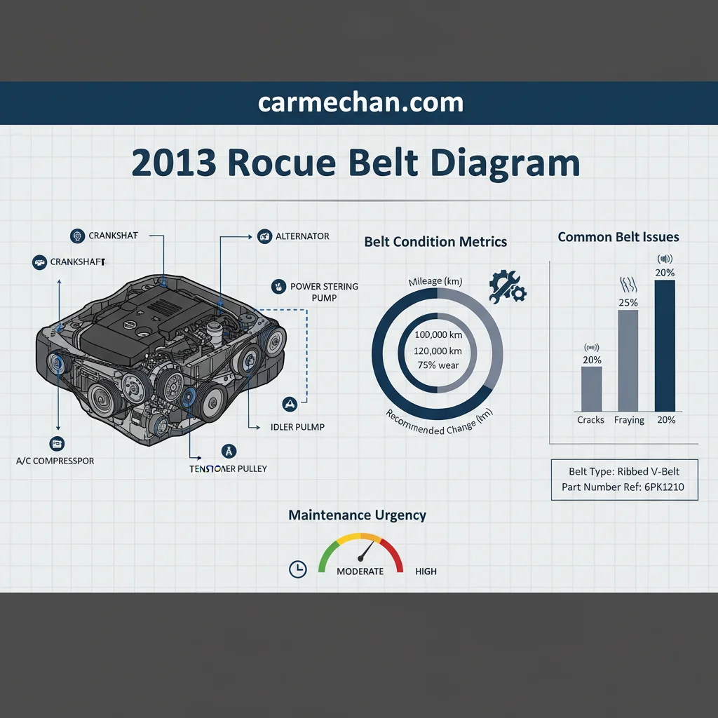 2013 Nissan Rogue Belt Diagram Replacement Guide Case Study