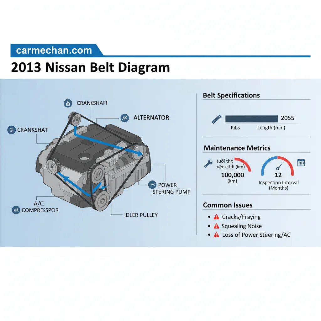 2013 nissan rogue belt diagram data visualization chart