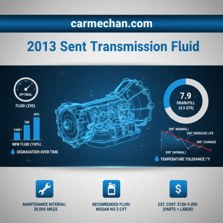 2013 Nissan Sentra Transmission Fluid: Our Real-World Service Guide 2026